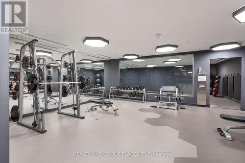 1609 - 28 Freeland Street, Toronto, ON - Indoor Photo Showing Gym Room