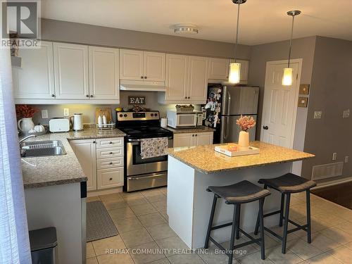 56 Farmstead Drive, Clarington, ON - Indoor Photo Showing Kitchen With Double Sink