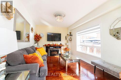 111 Knowles Drive, Toronto, ON - Indoor Photo Showing Living Room With Fireplace