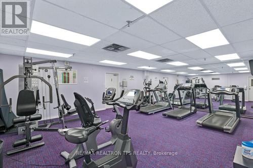 504 - 44 Falby Court, Ajax, ON - Indoor Photo Showing Gym Room