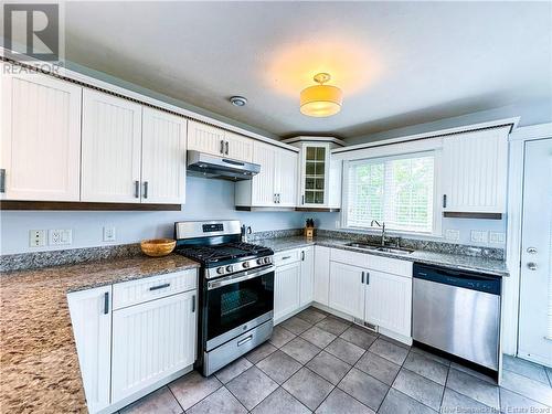 74 Mayfield Street, Moncton, NB - Indoor Photo Showing Kitchen With Double Sink