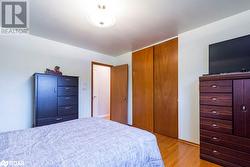 Bedroom featuring a closet and light hardwood / wood-style flooring - 