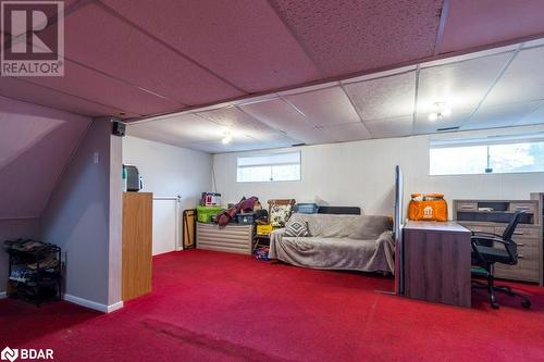 Carpeted bedroom featuring a paneled ceiling - 262 Barrett Boulevard, Napanee, ON - Indoor