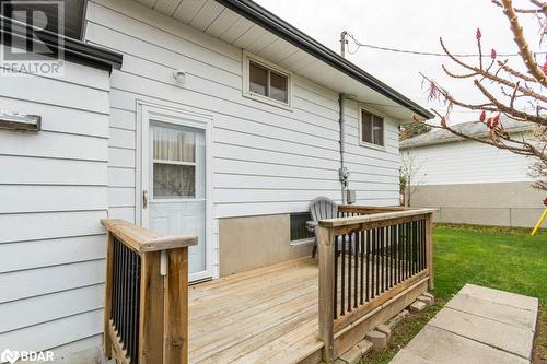 Deck with a yard - 262 Barrett Boulevard, Napanee, ON - Outdoor With Exterior