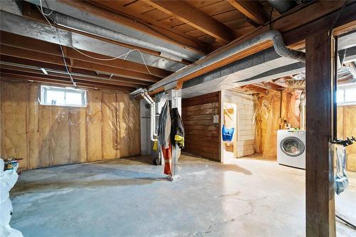 757 Inkster Boulevard, Winnipeg, MB - Indoor Photo Showing Basement