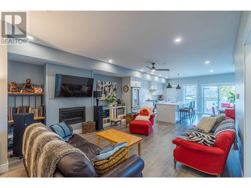 6519 Savona Access Road, Kamloops, BC - Indoor Photo Showing Living Room With Fireplace