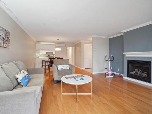 Overall view - 3-9857 Boul. Lasalle, Montréal (Lasalle), QC - Indoor Photo Showing Living Room With Fireplace