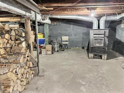 Cellar/Cold room - 28 Rue Principale N., Saint-Bruno-De-Guigues, QC - Indoor Photo Showing Basement