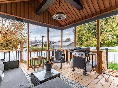 Terrasse - 21 8E Avenue, Beauharnois, QC - Outdoor With Deck Patio Veranda With Exterior