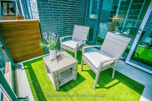 719 - 21 Park Street E, Mississauga, ON - Outdoor With Deck Patio Veranda