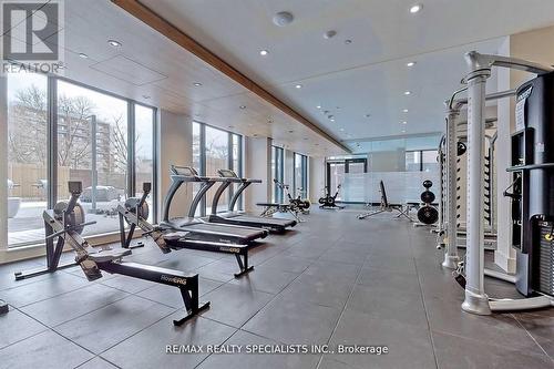 719 - 21 Park Street E, Mississauga, ON - Indoor Photo Showing Gym Room