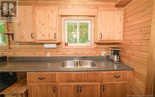 40 Skiers Lane, Crabbe Mountain, NB - Indoor Photo Showing Kitchen With Double Sink