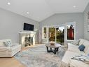 2287 Amelia Ave, Sidney, BC  - Indoor Photo Showing Living Room With Fireplace 