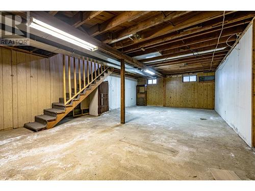 802 Cottonwood Avenue, Salmo, BC - Indoor Photo Showing Basement