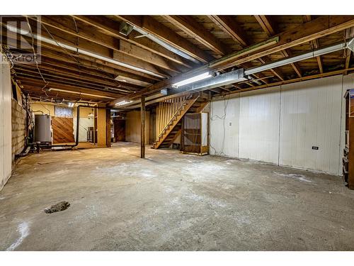 802 Cottonwood Avenue, Salmo, BC - Indoor Photo Showing Basement