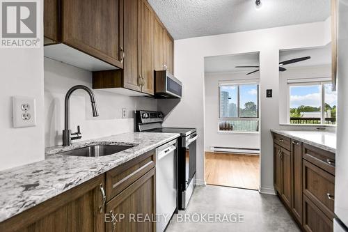 603 - 14 Greenview Drive, Kingston (Central City West), ON - Indoor Photo Showing Kitchen With Upgraded Kitchen