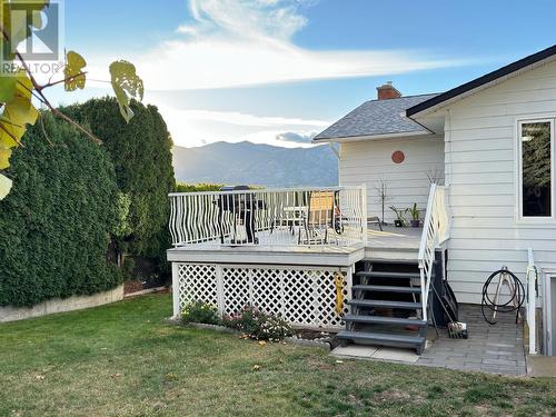 112 Wiltse Place, Penticton, BC - Outdoor With Deck Patio Veranda