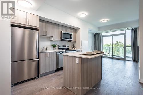 608 - 7711 Green Vista Gate, Niagara Falls, ON - Indoor Photo Showing Kitchen With Stainless Steel Kitchen