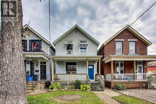 208 East Avenue N, Hamilton, ON - Outdoor With Deck Patio Veranda With Facade