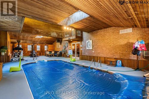 149 Miller Drive, Hamilton, ON - Indoor Photo Showing Other Room With In Ground Pool