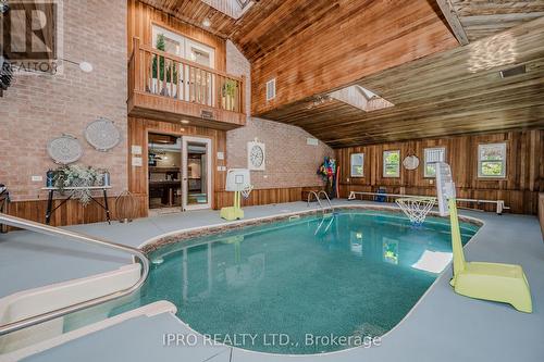 149 Miller Drive, Hamilton, ON -  Photo Showing Other Room With In Ground Pool