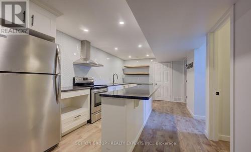 Bsmnt - 18 Jay Court, Kitchener, ON - Indoor Photo Showing Kitchen