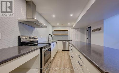 Bsmnt - 18 Jay Court, Kitchener, ON - Indoor Photo Showing Kitchen