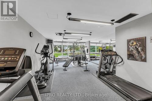 213 - 12 Laurelcrest Street, Brampton, ON - Indoor Photo Showing Gym Room