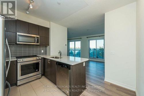 216 - 39 Annie Craig Drive, Toronto, ON - Indoor Photo Showing Kitchen With Double Sink