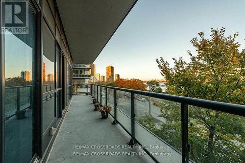 216 - 39 Annie Craig Drive, Toronto, ON - Outdoor With Balcony With View With Exterior