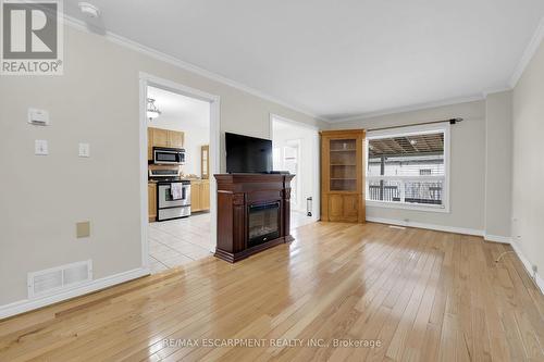 23 Argyle Avenue, Hamilton, ON - Indoor Photo Showing Living Room With Fireplace