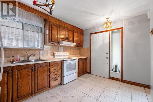 133 Cordella Avenue, Toronto, ON - Indoor Photo Showing Kitchen With Double Sink