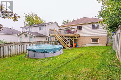 38 Eastview Crescent, Orangeville, ON - Outdoor With Above Ground Pool With Deck Patio Veranda With Backyard With Exterior