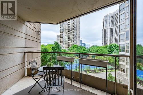 406 - 55 Kingsbridge Garden Circle, Mississauga, ON - Outdoor With Balcony With Exterior