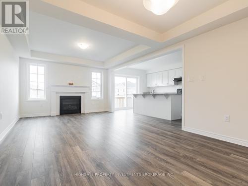 1147 Dragonfly Avenue, Pickering, ON - Indoor Photo Showing Living Room With Fireplace