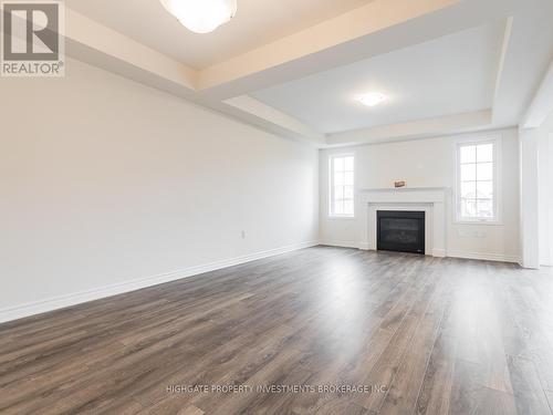 1147 Dragonfly Avenue, Pickering, ON - Indoor Photo Showing Living Room With Fireplace