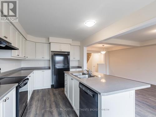 1147 Dragonfly Avenue, Pickering, ON - Indoor Photo Showing Kitchen With Double Sink