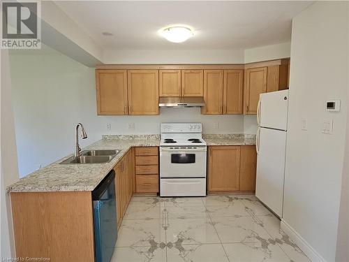 105 Activa Avenue, Kitchener, ON - Indoor Photo Showing Kitchen With Double Sink