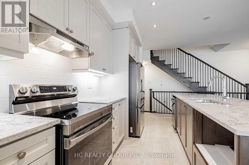 78 Thomas Frisby Jr Crescent, Markham, ON - Indoor Photo Showing Kitchen With Stainless Steel Kitchen With Upgraded Kitchen