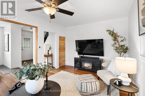 269 Court Street, Oshawa, ON - Indoor Photo Showing Living Room With Fireplace