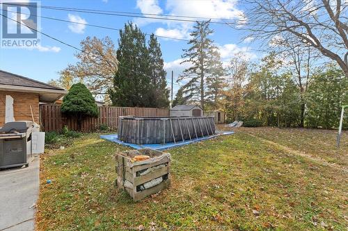 2725 Buckingham Drive, Windsor, ON - Outdoor With Backyard