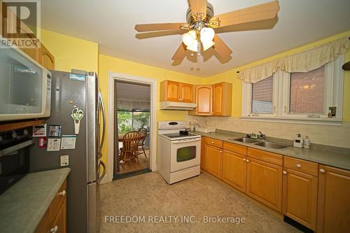 86 Neywash Street, Orillia, ON - Indoor Photo Showing Kitchen With Double Sink