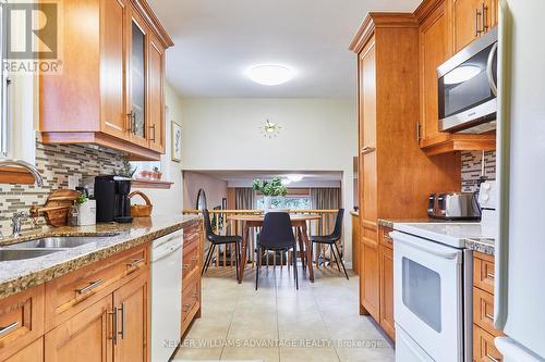 224 Coronation Drive, Toronto, ON - Indoor Photo Showing Kitchen With Double Sink