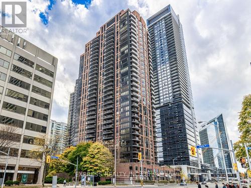 1800 - 33 Sheppard Avenue E, Toronto, ON - Outdoor With Facade