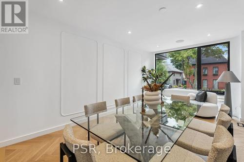 28A Wilberton Road, Toronto, ON - Indoor Photo Showing Dining Room