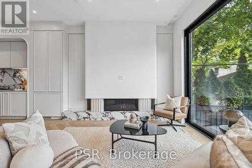 28A Wilberton Road, Toronto, ON - Indoor Photo Showing Living Room