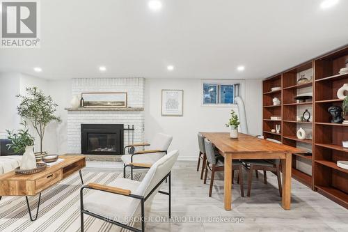 75 Rivercourt Boulevard, Toronto, ON - Indoor Photo Showing Other Room With Fireplace