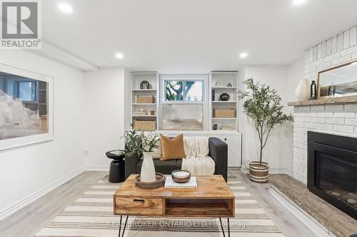 75 Rivercourt Boulevard, Toronto, ON - Indoor Photo Showing Other Room With Fireplace