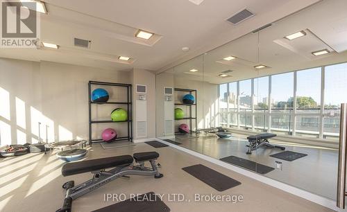 504 - 1603 Eglinton Avenue W, Toronto, ON - Indoor Photo Showing Gym Room