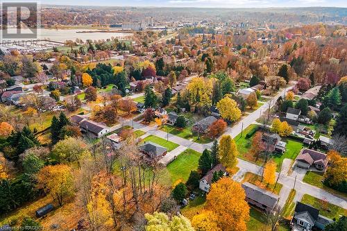 Drone / aerial view with a water view - Pt 4 23Rd Street W, Owen Sound, ON 